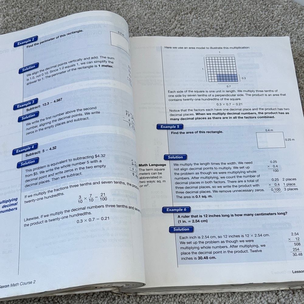 Saxonn Math, Course 2
By Stephen Hake - Picture 4 of 6